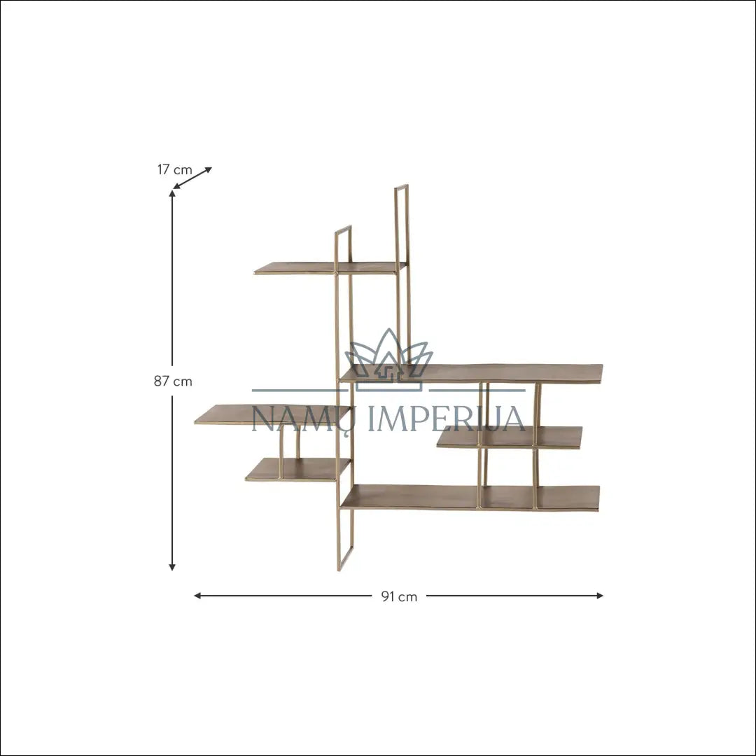 Metalinė sieninė lentyna SI738 - €66 Save 65% 50-100, __label:Pristatymas 1-2 d.d., biuro-baldai, biuro-lentynos,