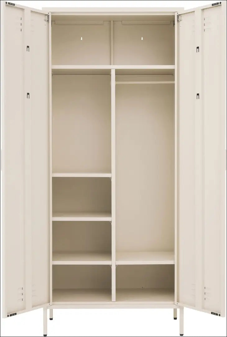 Metalinė spinta GI971 - €170 Save 50% 100-200, __label:Pristatymas 1-2 d.d., biuro-baldai, biuro-lentynos, color-kremas