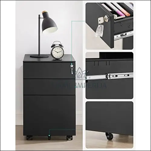 Metalinė spintelė ant ratukų SM547 - €232 Save 30% __label:Pristatymas 5-14 d.d., naktiniai-staleliai, notouch30,