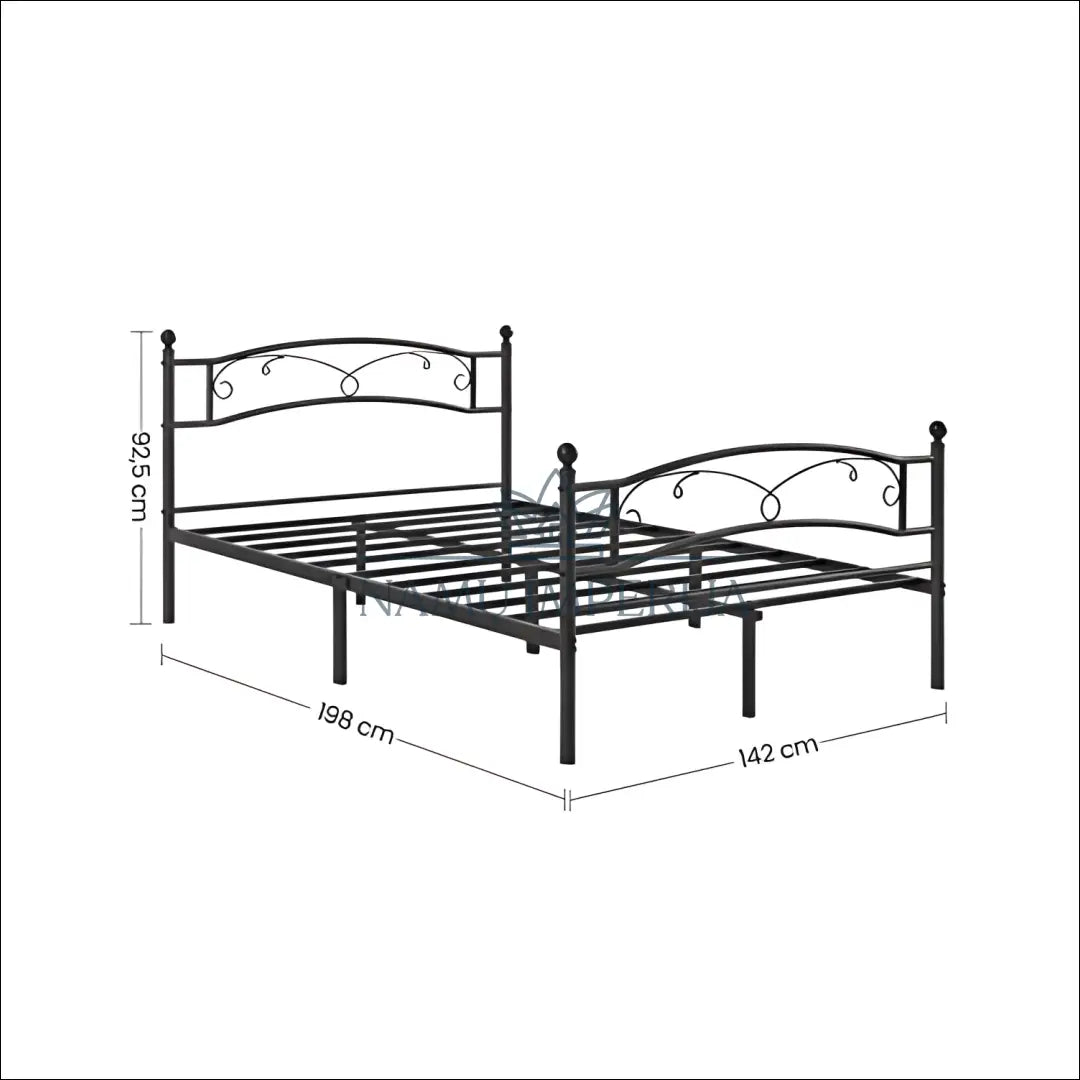 Metalinės lovos rėmas SM713 - €191 Save 30% 100-200, __label:Pristatymas 5-14 d.d., lovos-miegamojo, miegamojo,