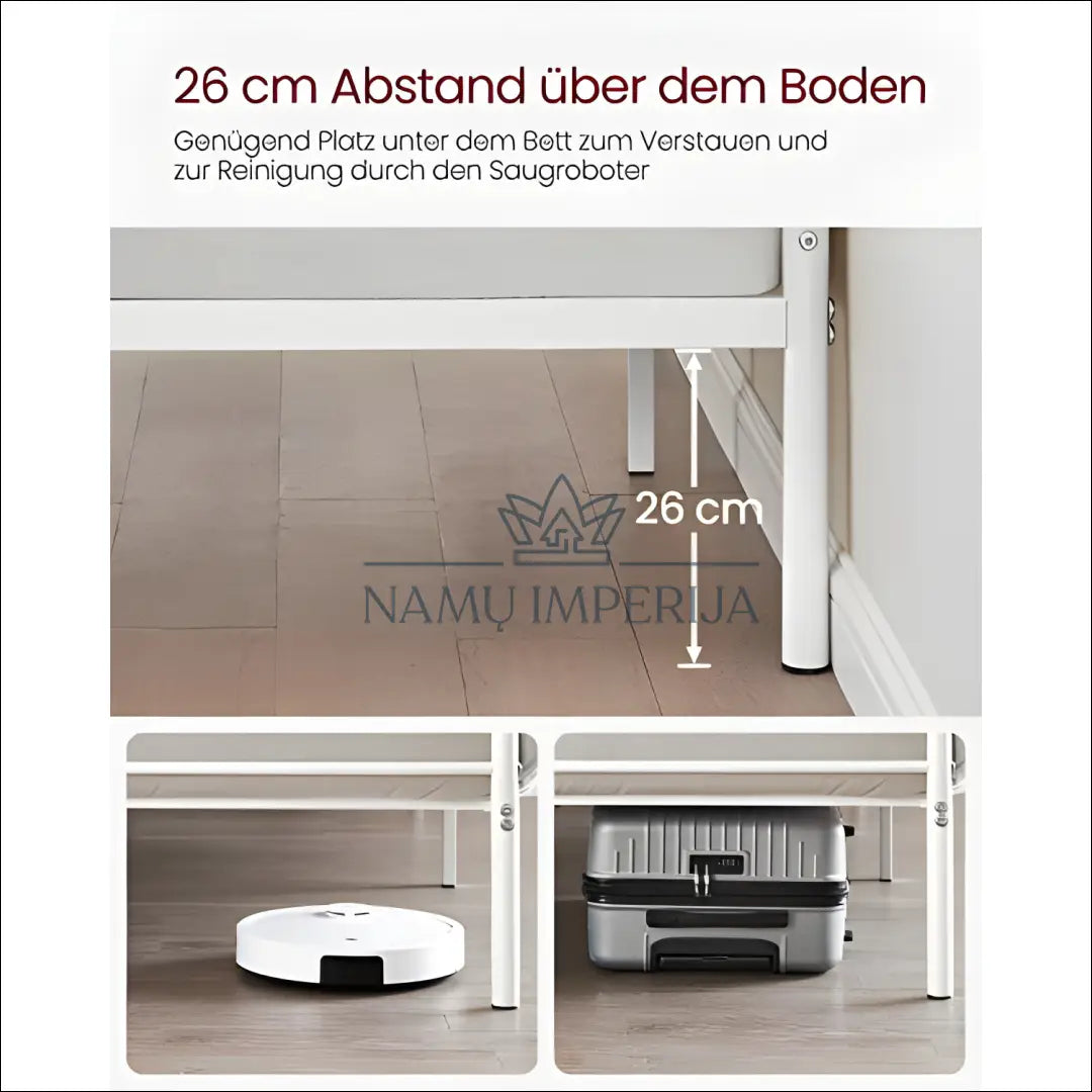 Metalinės lovos rėmas SM714 - €175 Save 30% 100-200, __label:Pristatymas 5-14 d.d., lova, notouch30, song