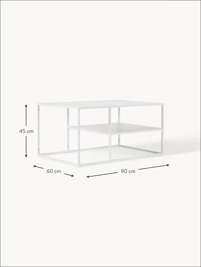 Metalinis kavos staliukas SI1188 - €48 Save 70% 25-50, __label:Pristatymas 1-2 d.d., color-balta, kavos-staliukai,