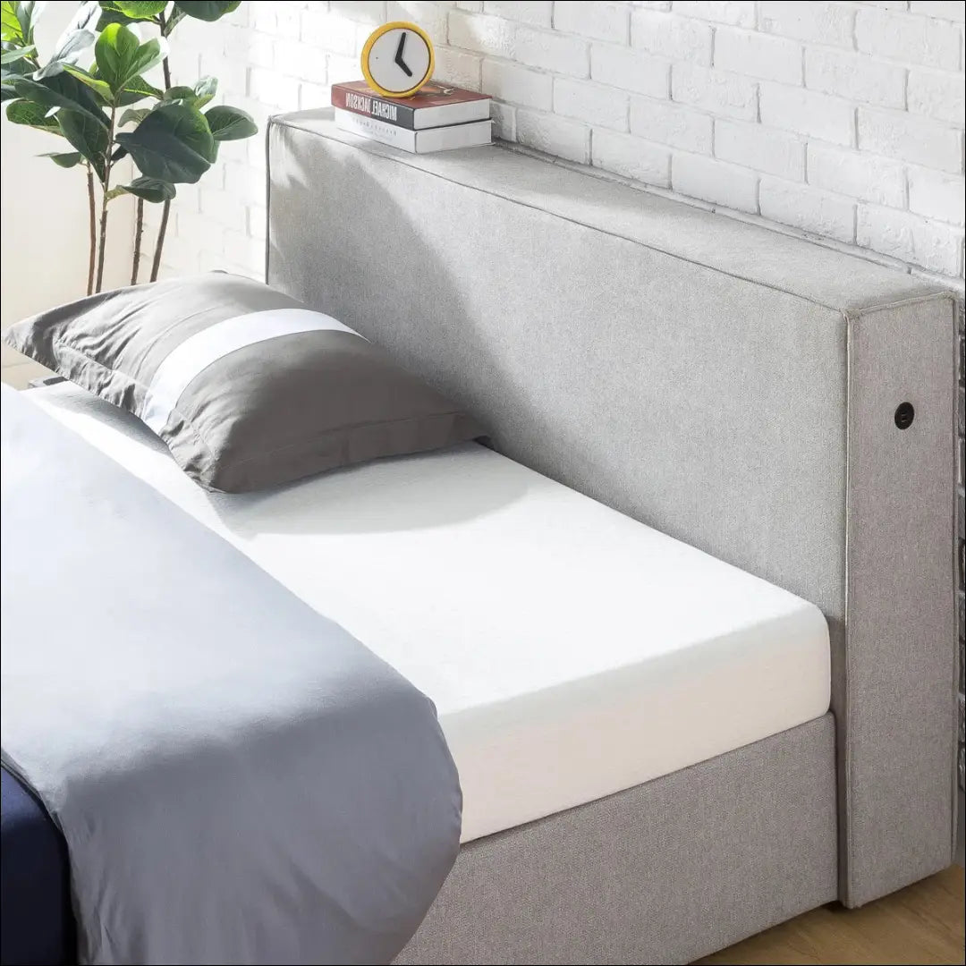 Miegama lova (90x180cm) GI543 - €256 Save 55% __label:Pristatymas 1-2 d.d., color-pilka, lovos-miegamojo,