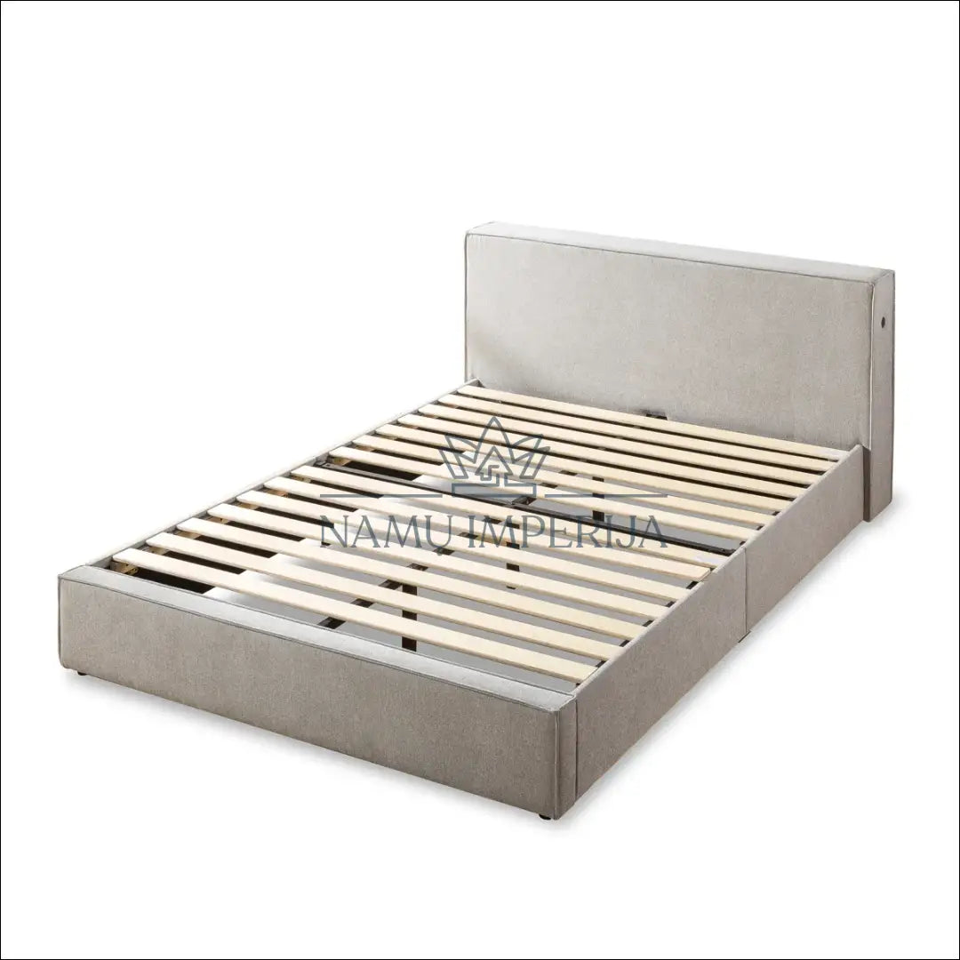 Miegama lova (90x180cm) GI543 - €228 Save 60% __label:Pristatymas 1-2 d.d., color-pilka, lovos-miegamojo,