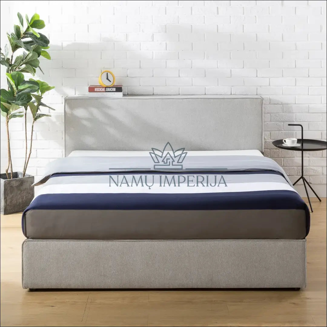 Miegama lova (90x180cm) GI543 - €228 Save 60% __label:Pristatymas 1-2 d.d., color-pilka, lovos-miegamojo,