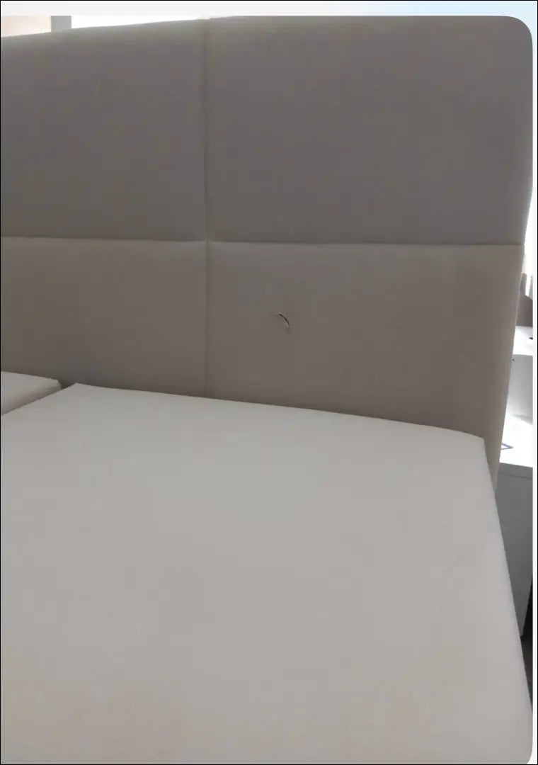 Miegamojo lova (120x200cm) GI909 - €500 Save 50% __label:Pristatymas 1-2 d.d., color-smelio, material-aksomas,