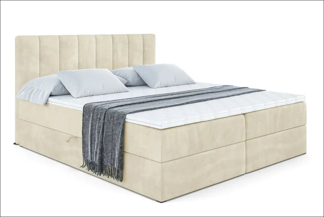 Miegamojo lova (120x200cm) GI910 - €539 Save 30% __label:Pristatymas 1-2 d.d., color-smelio, lovos-miegamojo,