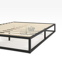 Įkelti vaizdą į galerijos rodinį, Miegamojo lova (140x200cm) GI267 - 50-100, color-juoda,
