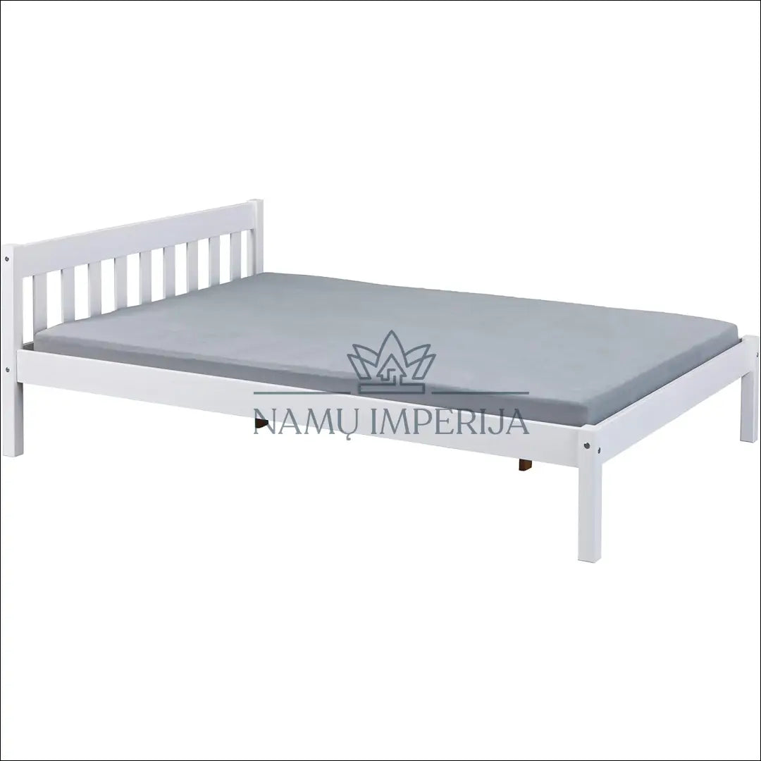 Miegamojo lova (140x200cm) GI282 - €132 Save 70% 100-200, __label:Pristatymas 1-2 d.d., color-balta, lovos-miegamojo,