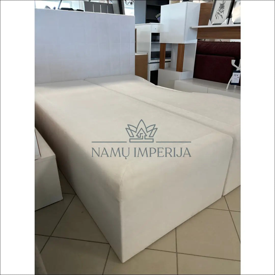 Miegamojo lova (140x200cm) GI399 - €150 Save 75% 100-200, __label:Pristatymas 1-2 d.d., color-balta,