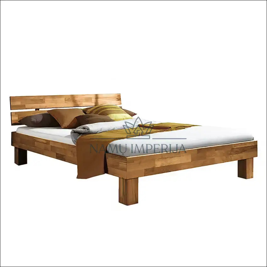 Miegamojo lova (140x200cm) GI568 €184 Save 50% 100 200, __label:Pristatymas 1 2 d.d., color ruda, lovos miegamojo,