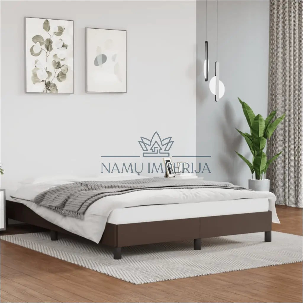 Miegamojo lova (140x200cm) GI570 €62 Save 50% 50 100, __label:Pristatymas 1 2 d.d., color ruda, lovos miegamojo,