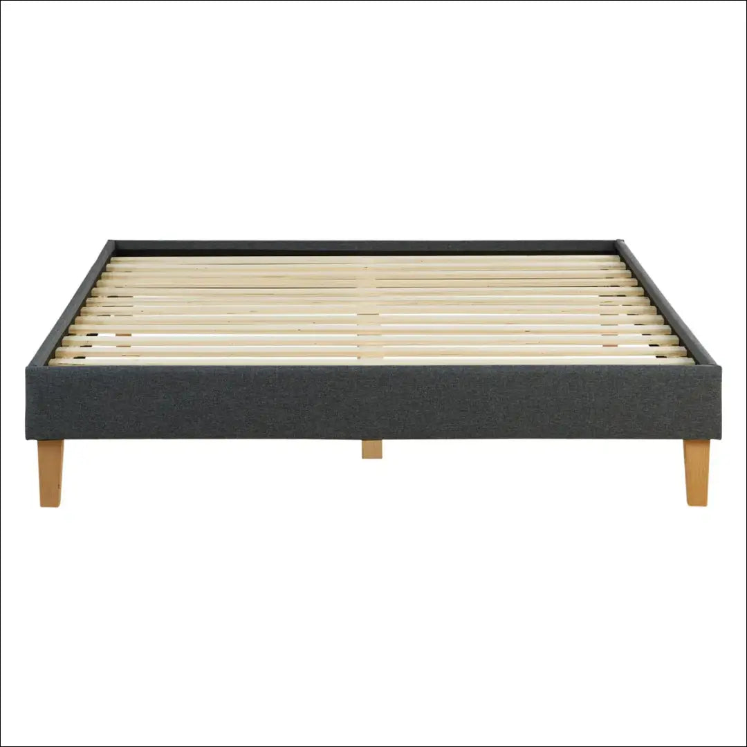 Miegamojo lova (140x200cm) GI623 - €113 Save 50% 100-200, __label:Pristatymas 1-2 d.d., color-pilka, lovos-miegamojo,