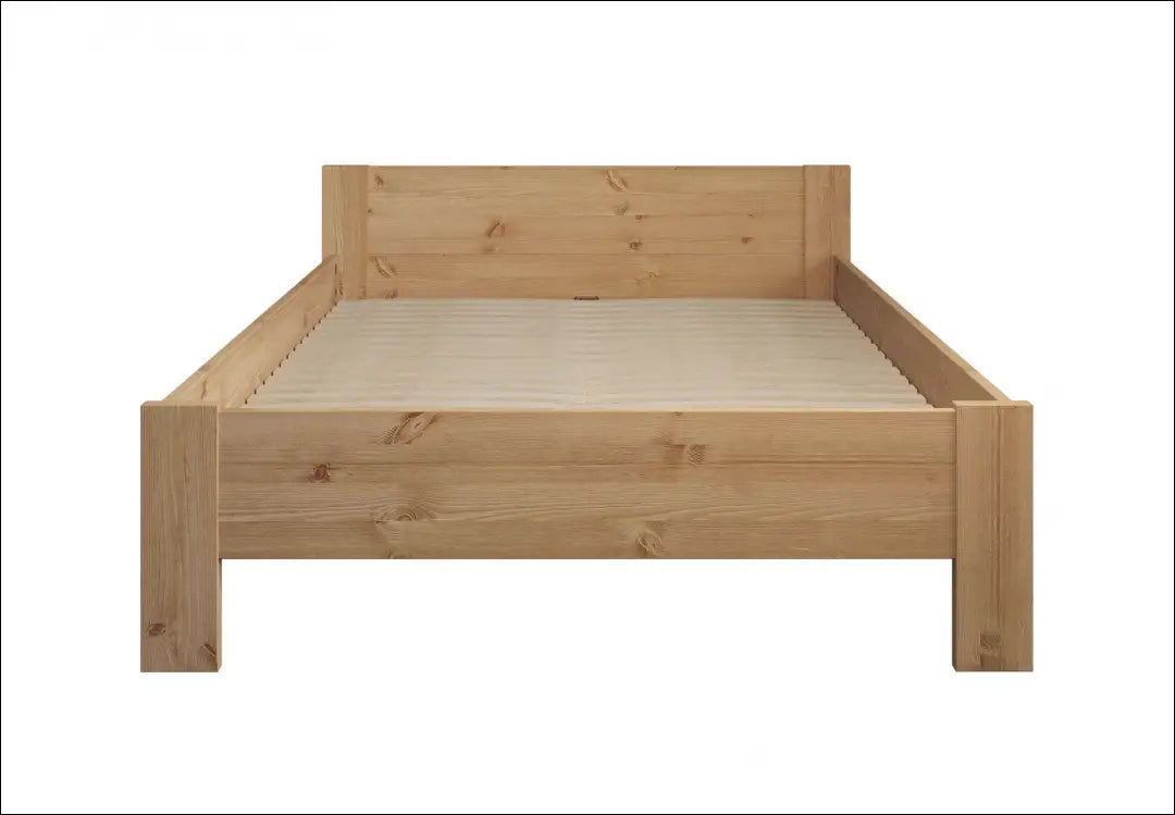 Miegamojo lova (140x200cm) GI689 - €140 Save 50% 100-200, __label:Pristatymas 1-2 d.d., color-ruda, lovos-miegamojo,