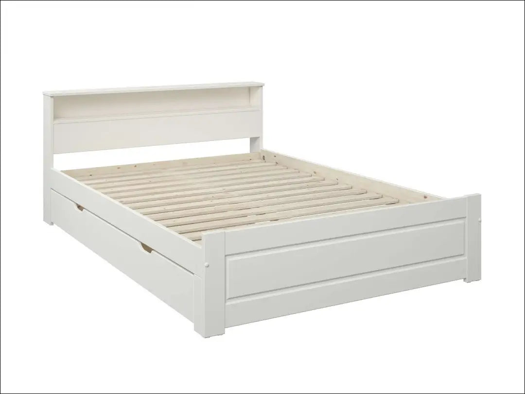 Miegamojo lova (140x200cm) GI691 - €189 Save 50% 100-200, __label:Pristatymas 1-2 d.d., color-balta, lovos-miegamojo,