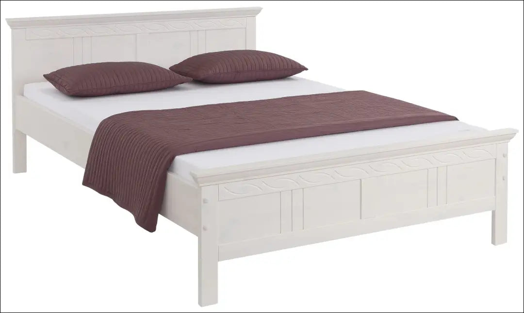 Miegamojo lova (140x200cm) GI848 - €190 Save 50% 100-200, __label:Pristatymas 1-2 d.d., color-balta, lovos-miegamojo,