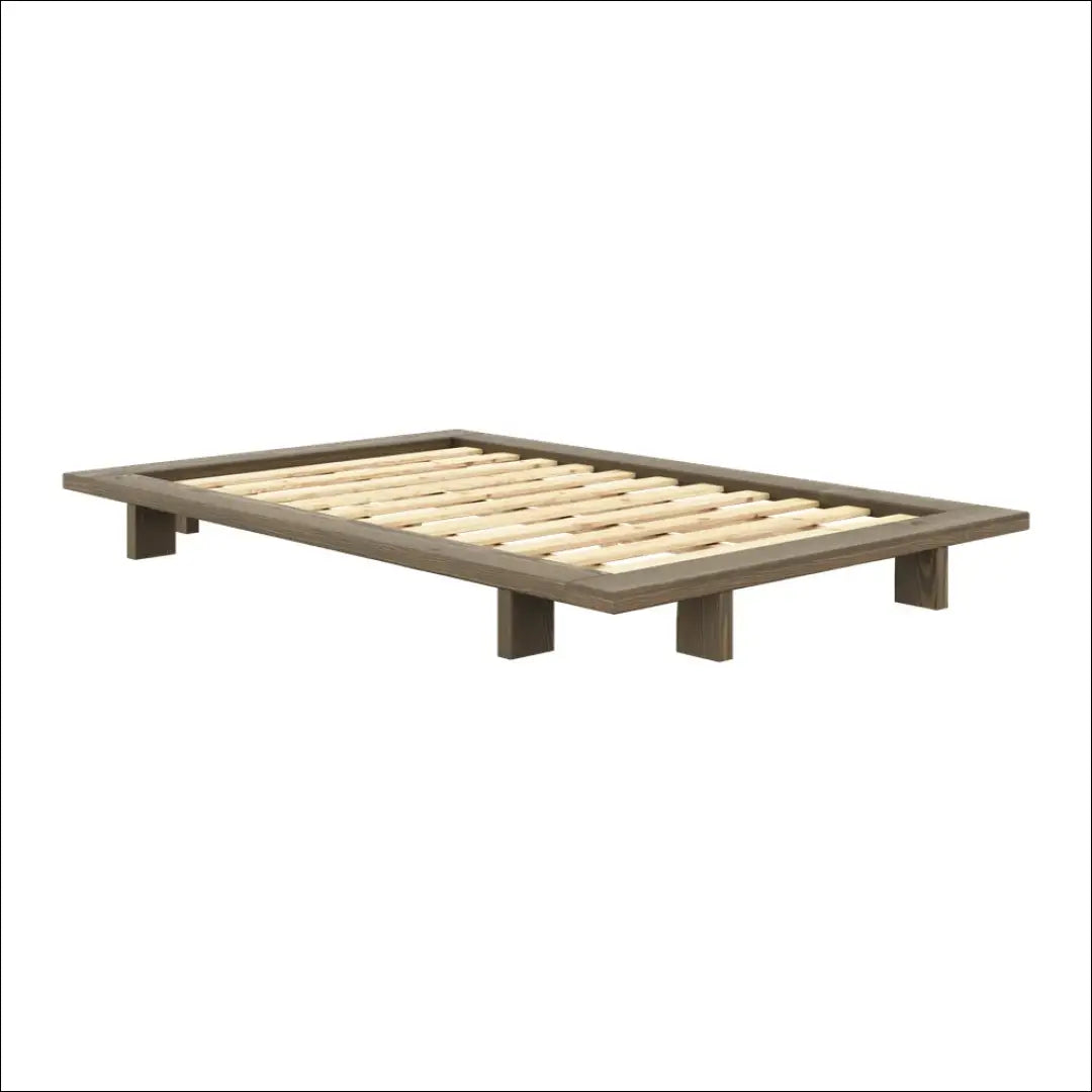 Miegamojo lova (140x200cm) GI883 - €220 Save 50% __label:Pristatymas 1-2 d.d., color-ruda, lovos-miegamojo,