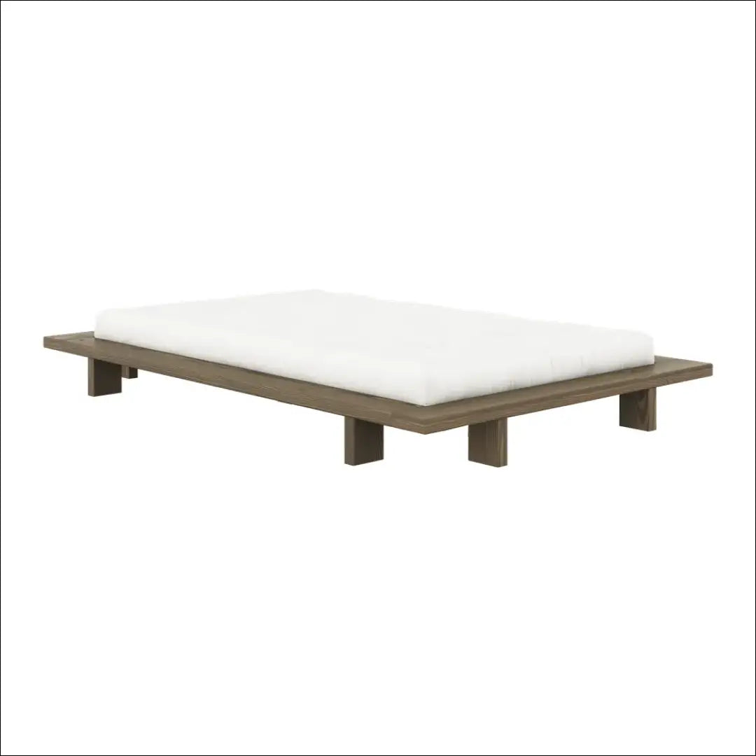 Miegamojo lova (140x200cm) GI883 - €220 Save 50% __label:Pristatymas 1-2 d.d., color-ruda, lovos-miegamojo,