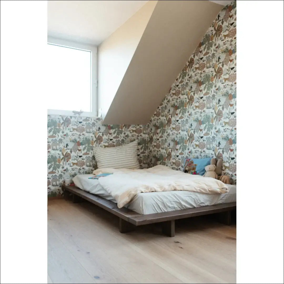 Miegamojo lova (140x200cm) GI883 - €220 Save 50% __label:Pristatymas 1-2 d.d., color-ruda, lovos-miegamojo,