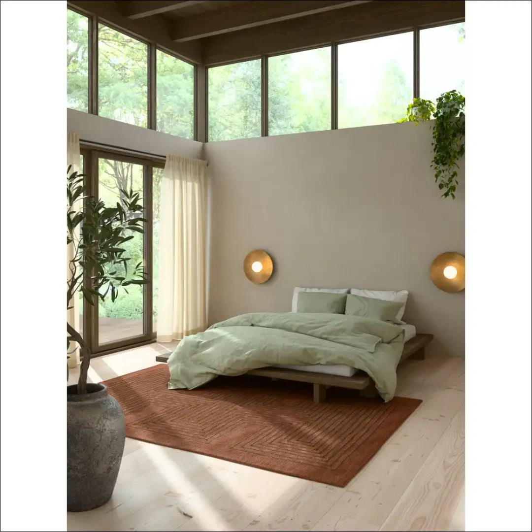 Miegamojo lova (140x200cm) GI883 - €220 Save 50% __label:Pristatymas 1-2 d.d., color-ruda, lovos-miegamojo,