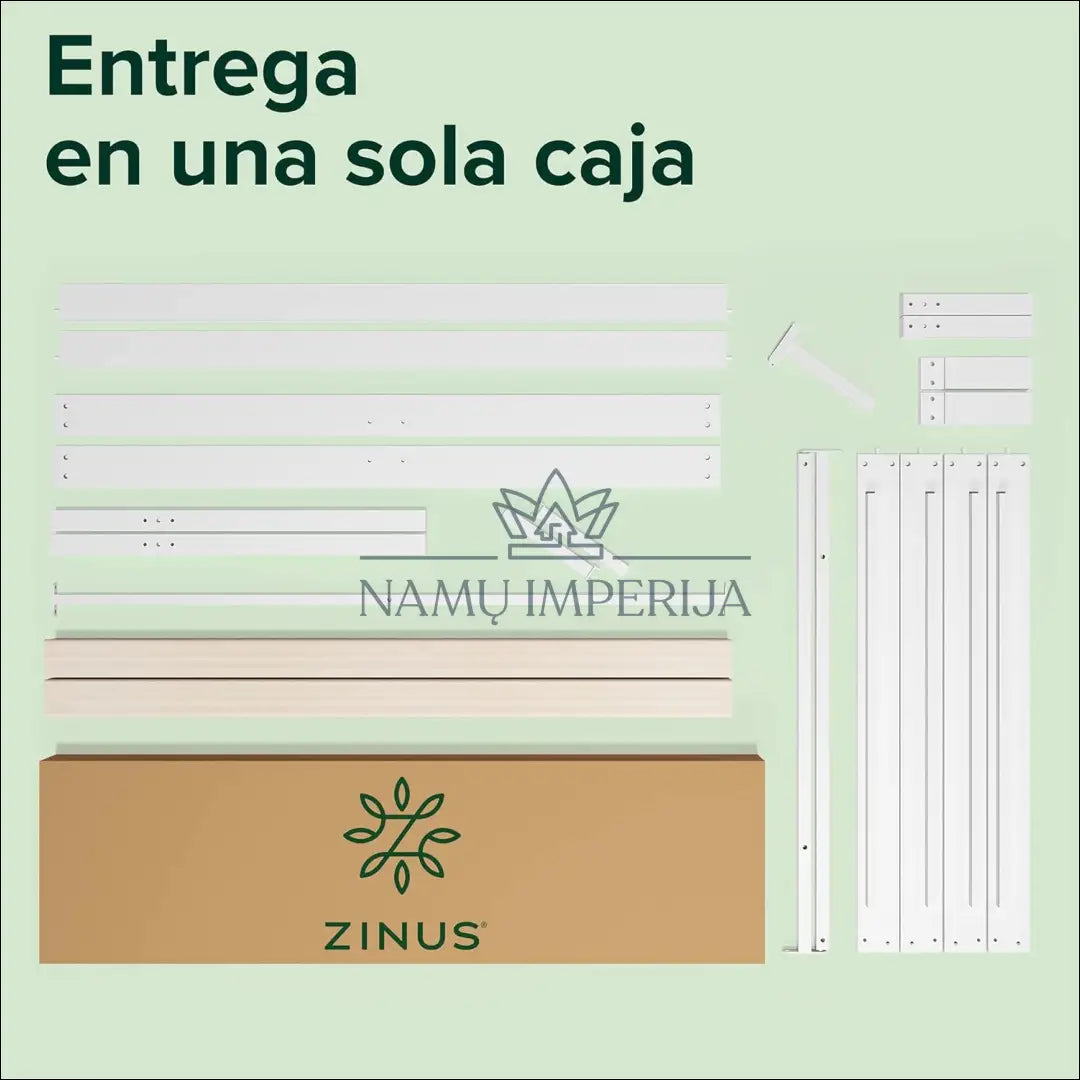 Miegamojo lova (150x190cm) GI525 - €83 Save 55% 50-100, __label:Pristatymas 1-2 d.d., color-balta, lovos-miegamojo,