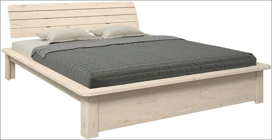 Miegamojo lova (160x200cm) GI874 - €215 Save 50% __label:Pristatymas 1-2 d.d., color-ruda, lovos-miegamojo,