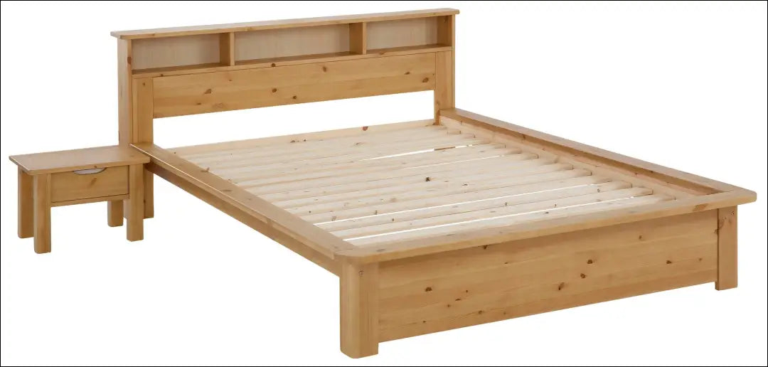 Miegamojo lova (160x200cm) GI884 - €270 Save 50% __label:Pristatymas 1-2 d.d., color-ruda, lovos-miegamojo,