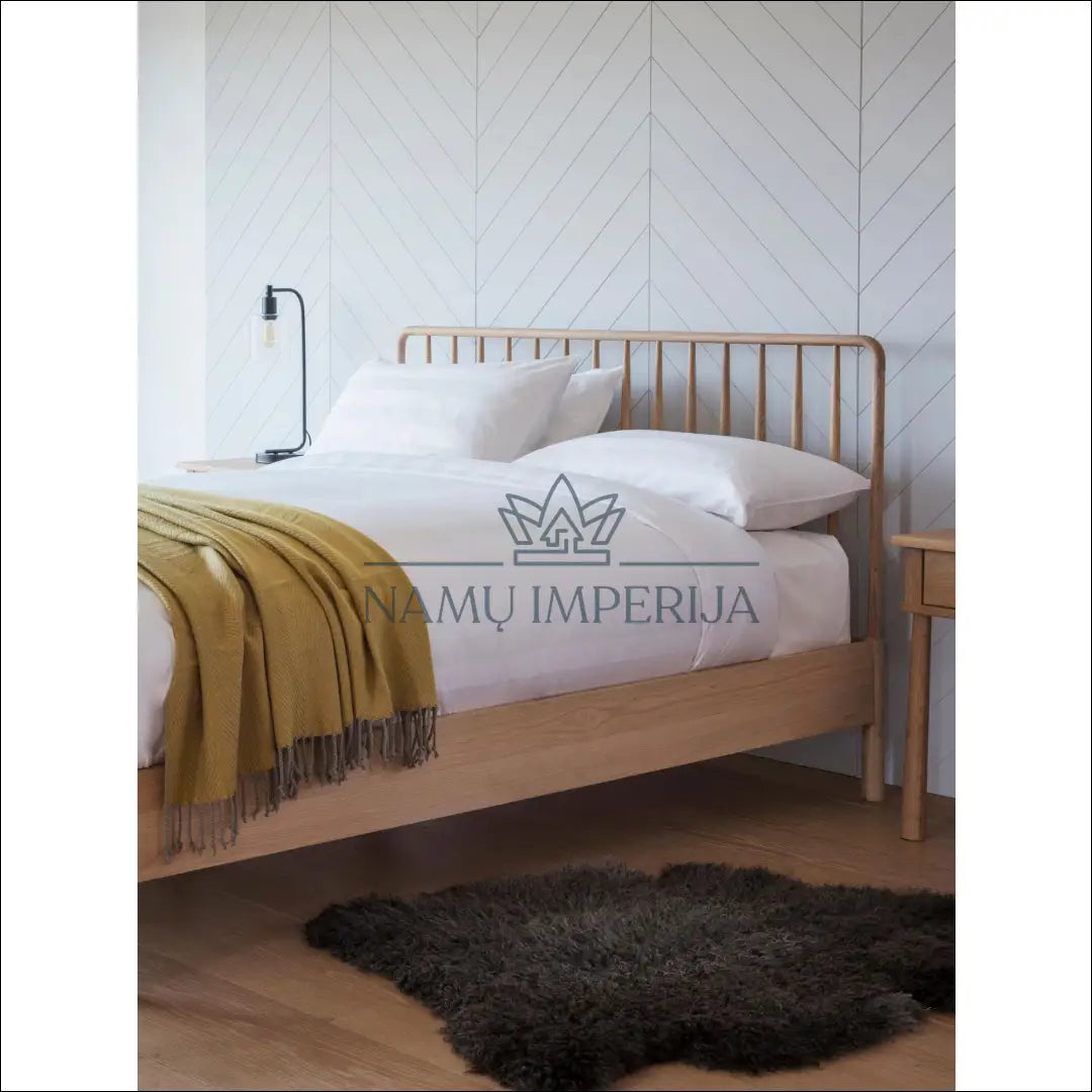 Miegamojo lova (180x200cm) GI369 - €513 Save 70% __label:Pristatymas 1-2 d.d., color-ruda, lovos-miegamojo,