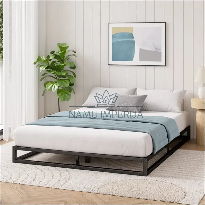 Miegamojo lova (180x200cm) GI507 - €89 Save 50% 50-100, __label:Pristatymas 1-2 d.d., color-juoda, lovos-miegamojo,