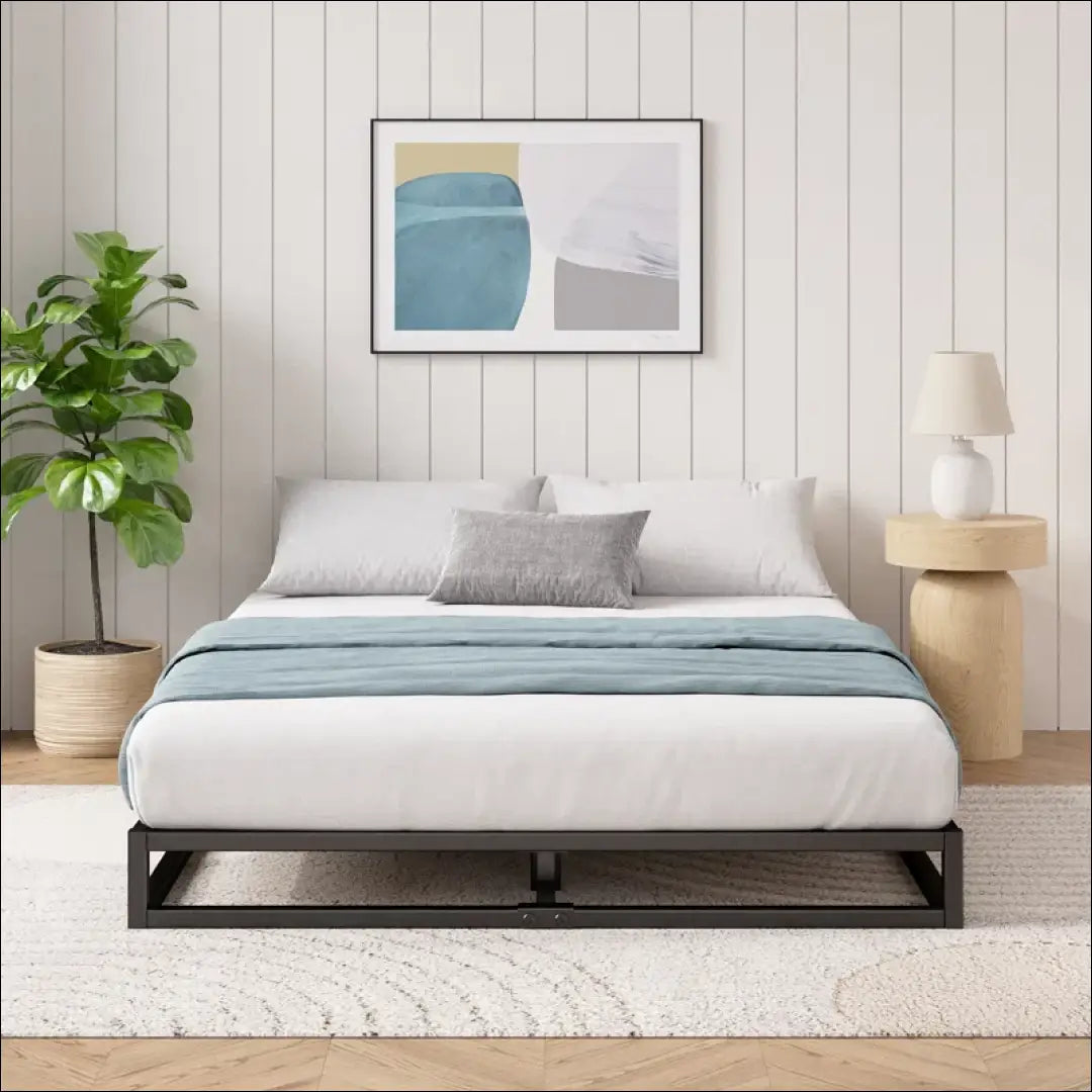 Miegamojo lova (180x200cm) GI521 - €80 Save 55% 50-100, __label:Pristatymas 1-2 d.d., color-juoda, lovos-miegamojo,