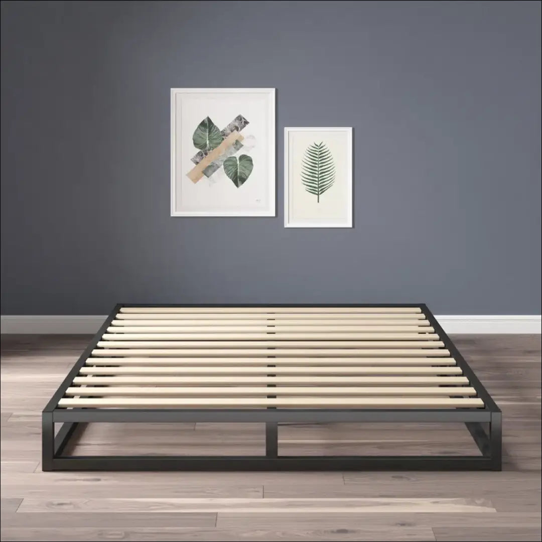 Miegamojo lova (180x200cm) GI521 - €80 Save 55% 50-100, __label:Pristatymas 1-2 d.d., color-juoda, lovos-miegamojo,