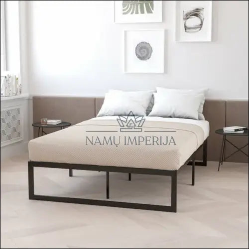 Miegamojo lova (180x200cm) GI522 - €82 Save 55% 50-100, __label:Pristatymas 1-2 d.d., color-juoda, lovos-miegamojo,