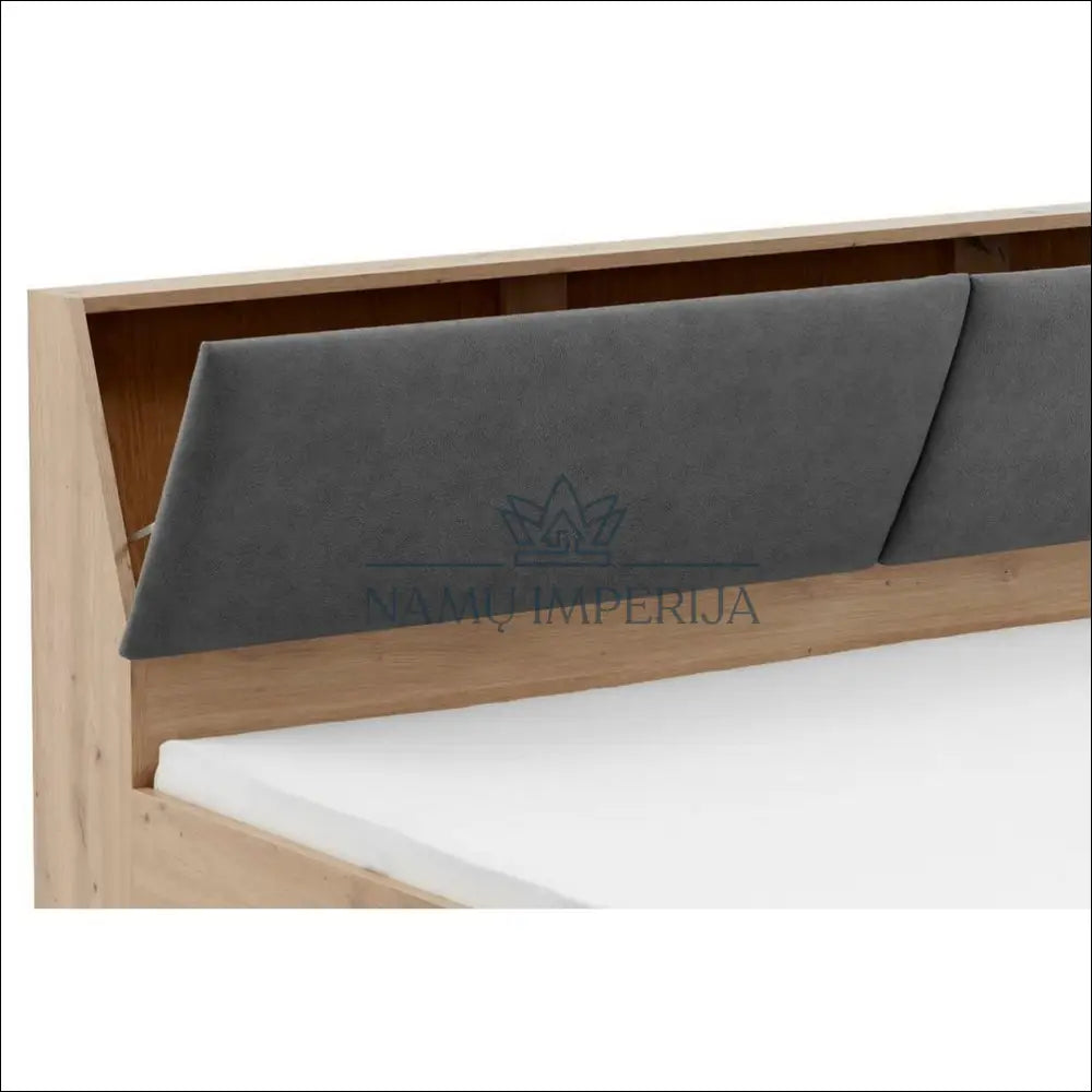 Miegamojo lova (180x200cm) GI583 - €449 Save 50% __label:Pristatymas 1-2 d.d., color-pilka, color-ruda,
