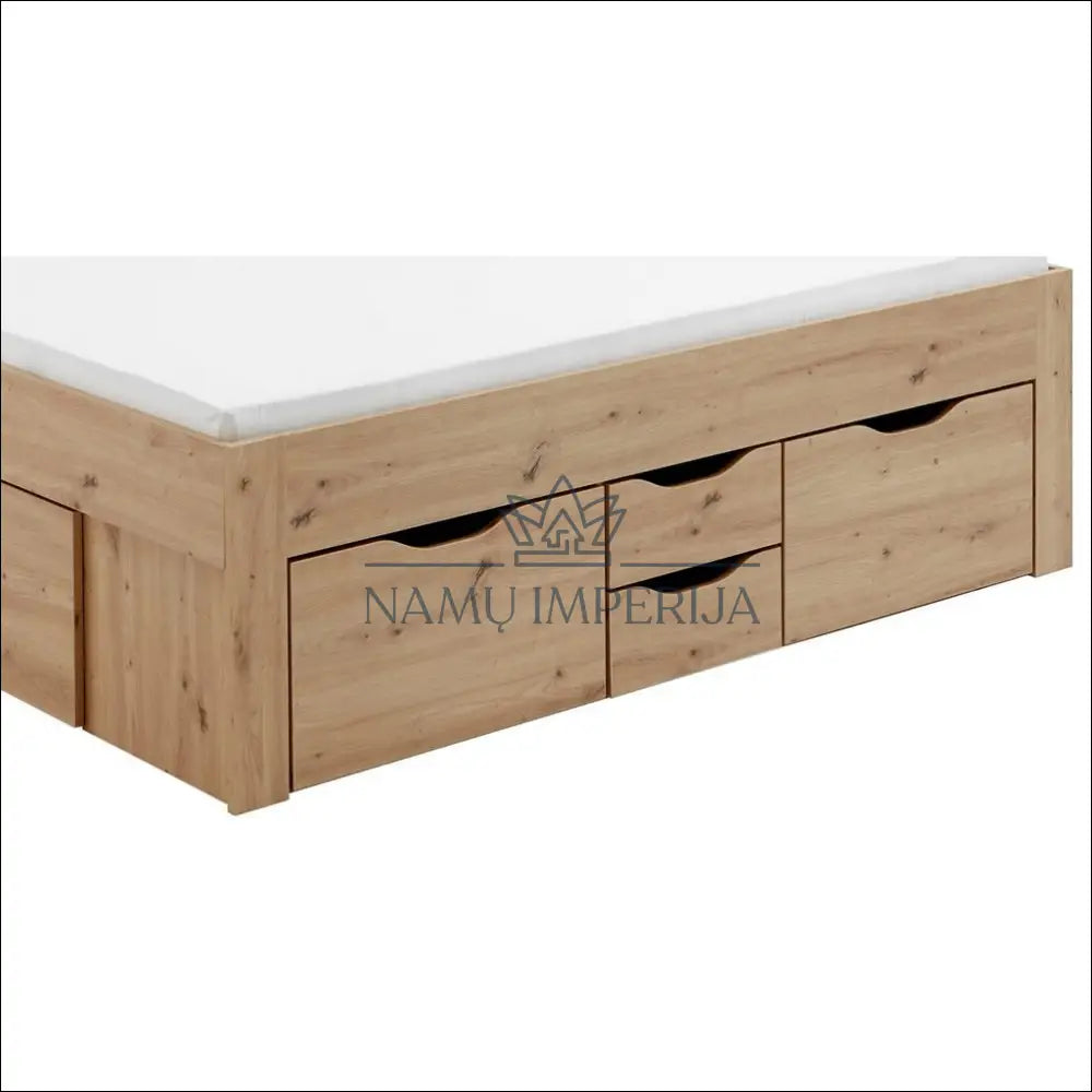 Miegamojo lova (180x200cm) GI583 - €449 Save 50% __label:Pristatymas 1-2 d.d., color-pilka, color-ruda,