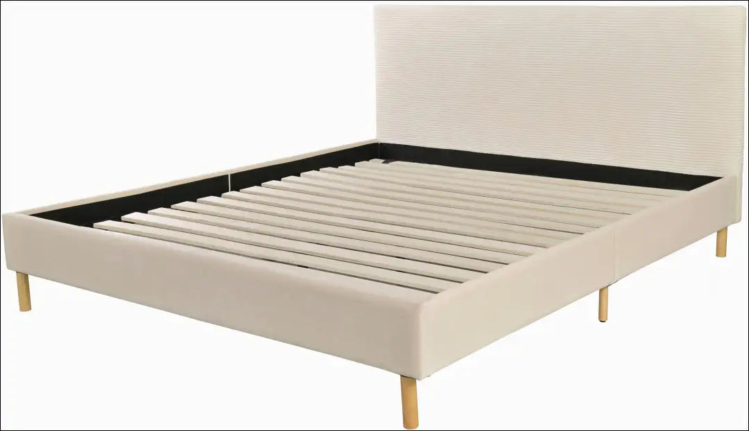 Miegamojo lova (180x200cm) GI656 - €320 Save 50% __label:Pristatymas 1-2 d.d., color-kremas, lovos-miegamojo,