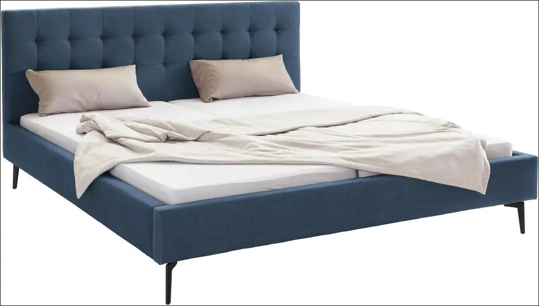 Miegamojo lova (180x200cm) GI715 - €160 Save 50% 100-200, __label:Pristatymas 1-2 d.d., color-melyna, lovos-miegamojo,