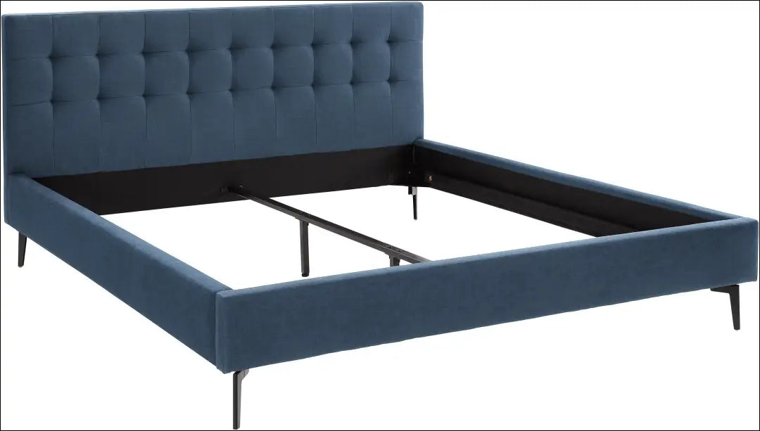 Miegamojo lova (180x200cm) GI715 - €160 Save 50% 100-200, __label:Pristatymas 1-2 d.d., color-melyna, lovos-miegamojo,