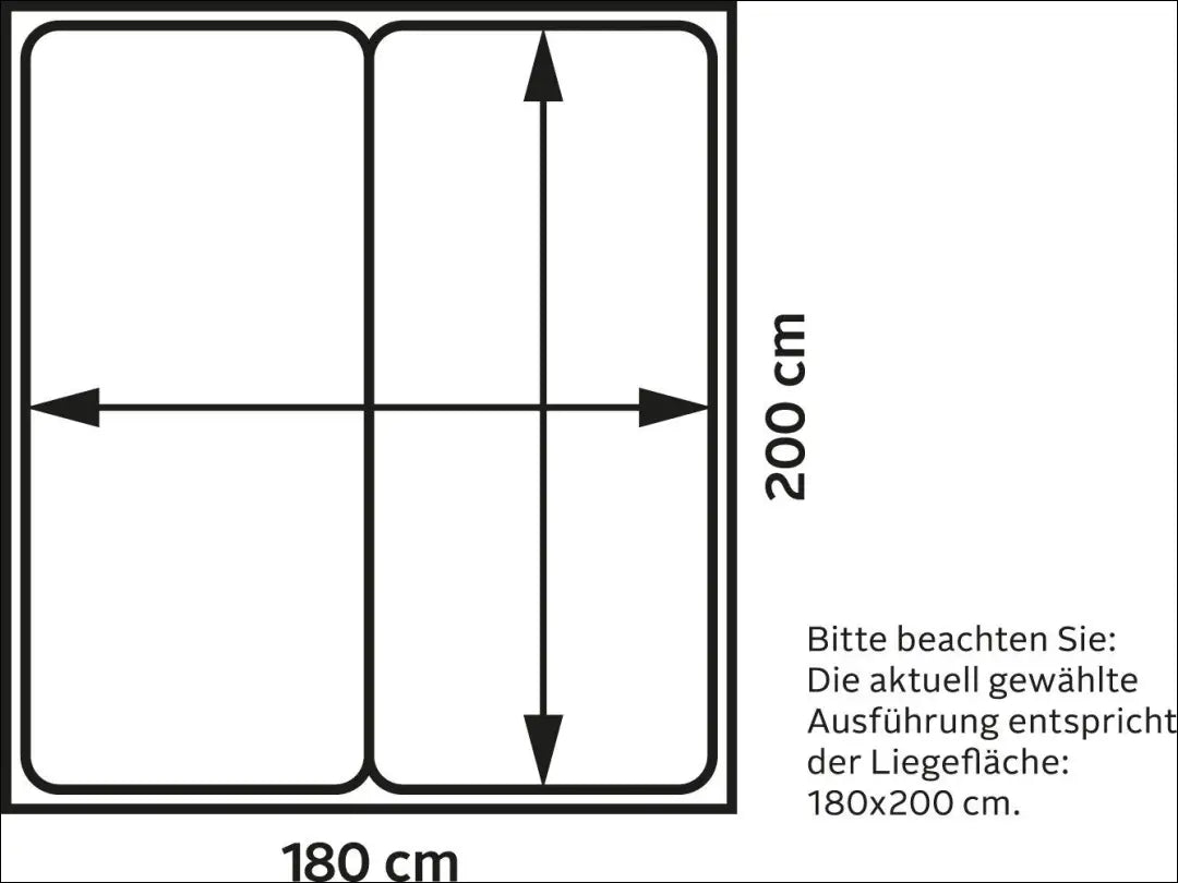 Miegamojo lova (180x200cm) GI720 - €190 Save 50% 100-200, __label:Pristatymas 1-2 d.d., color-balta, lovos-miegamojo,