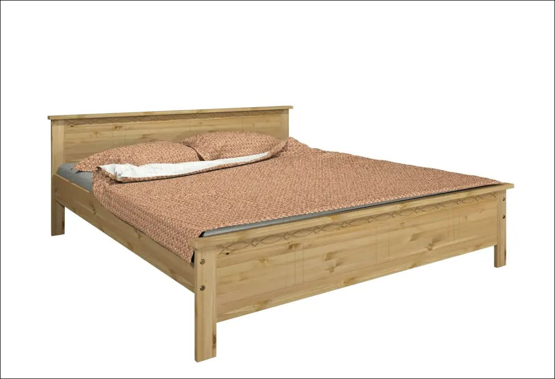 Miegamojo lova (180x200cm) GI862 - €155 Save 50% 100-200, __label:Pristatymas 1-2 d.d., color-ruda, lovos-miegamojo,
