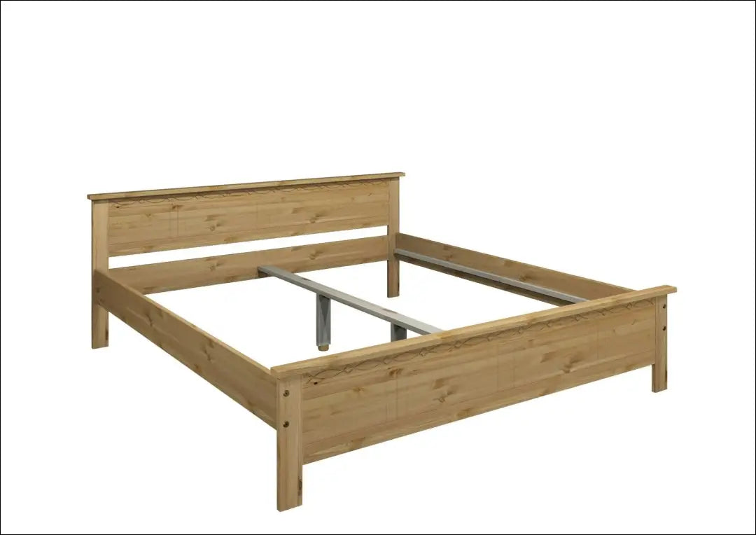 Miegamojo lova (180x200cm) GI862 - €155 Save 50% 100-200, __label:Pristatymas 1-2 d.d., color-ruda, lovos-miegamojo,