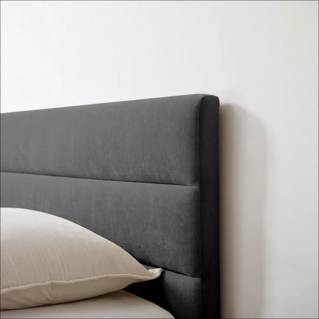 Miegamojo lova (180x200cm) GI864 - €210 Save 50% __label:Pristatymas 1-2 d.d., color-pilka, lovos-miegamojo,