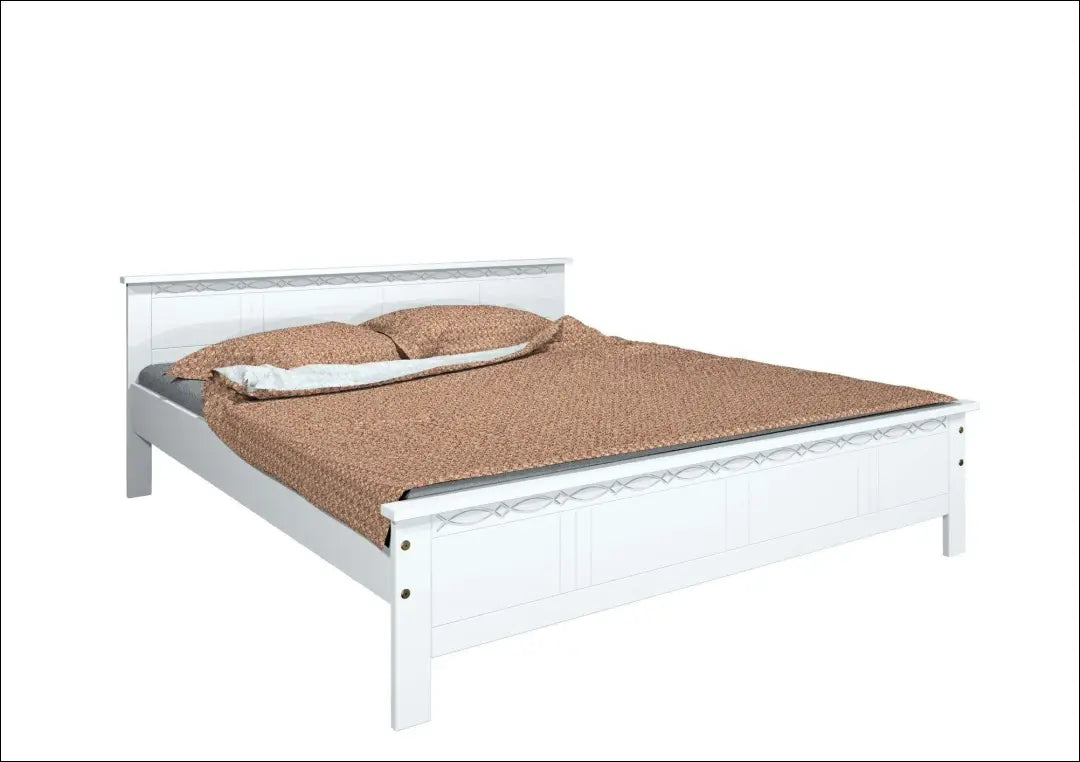 Miegamojo lova (180x200cm) GI947 - €220 Save 50% __label:Pristatymas 1-2 d.d., color-balta, lovos-miegamojo,