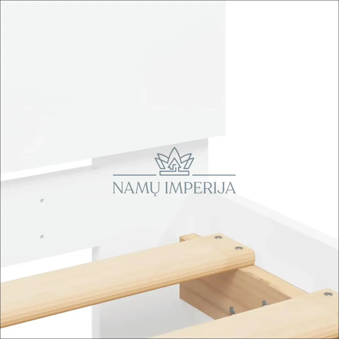 Miegamojo lova (90x200cm) GI499 - €49 Save 50% 25-50, __label:Pristatymas 1-2 d.d., color-balta, lovos-miegamojo,