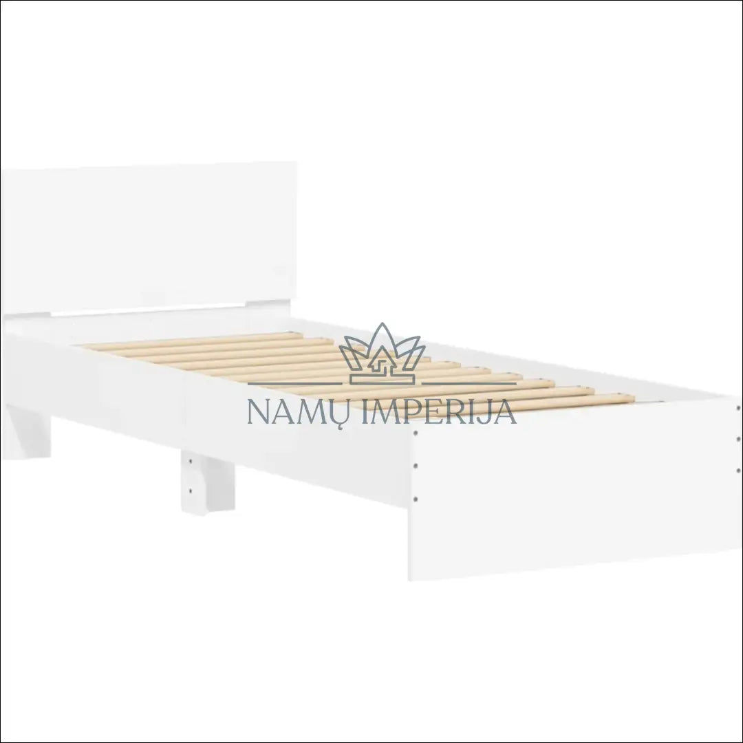 Miegamojo lova (90x200cm) GI499 - €49 Save 50% 25-50, __label:Pristatymas 1-2 d.d., color-balta, lovos-miegamojo,