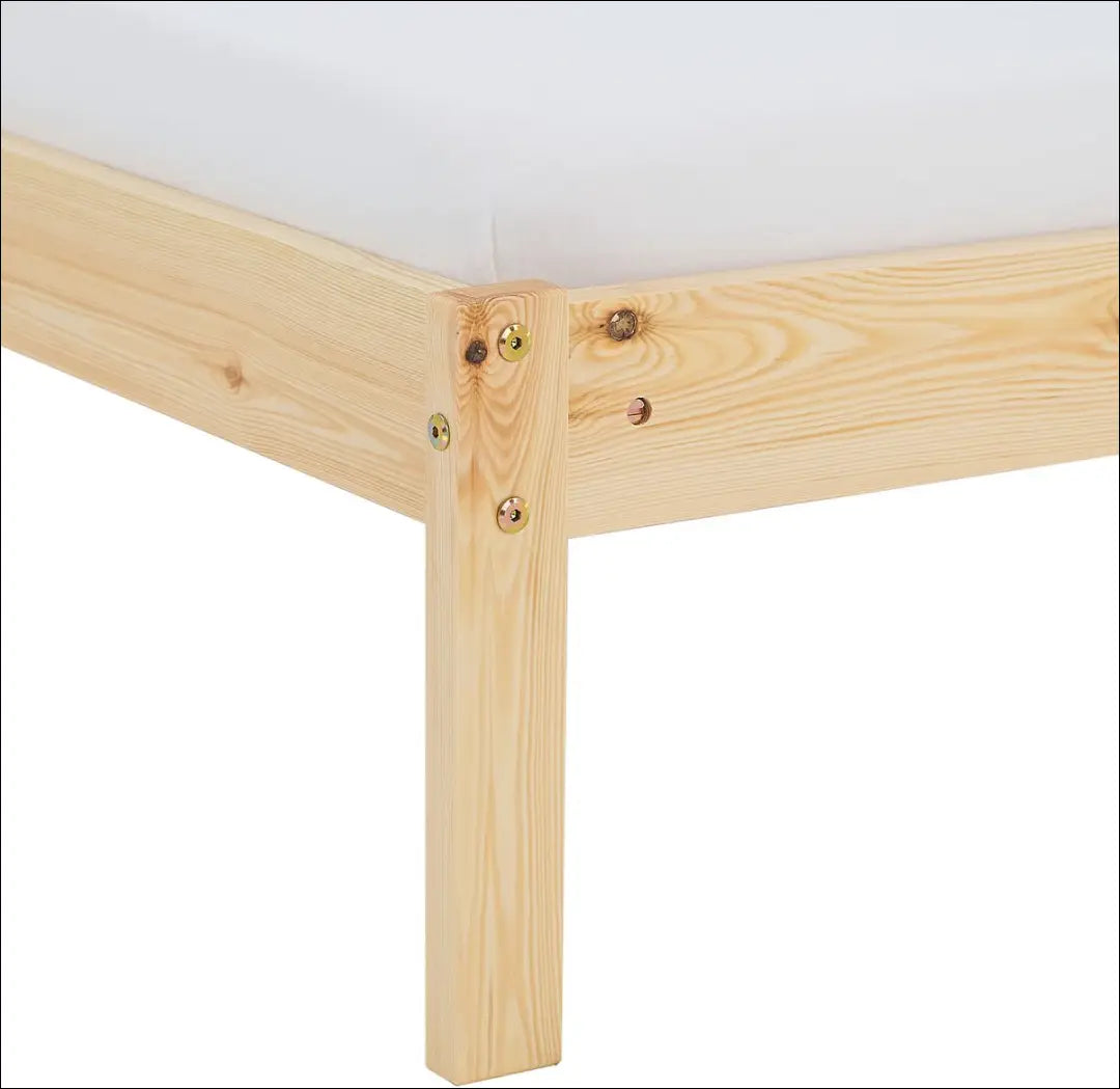 Miegamojo lova (90x200cm) GI630 - €74 Save 50% 50-100, __label:Pristatymas 1-2 d.d., color-ruda, lovos-miegamojo,