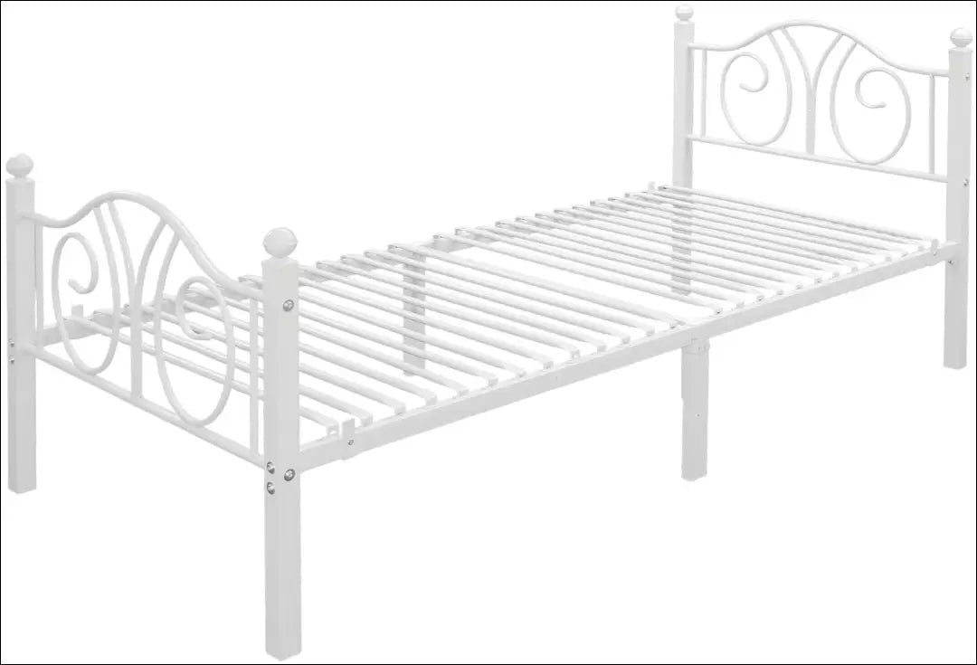 Miegamojo lova (90x200cm) GI824 - €90 Save 50% 50-100, __label:Pristatymas 1-2 d.d., color-balta, lovos-miegamojo,