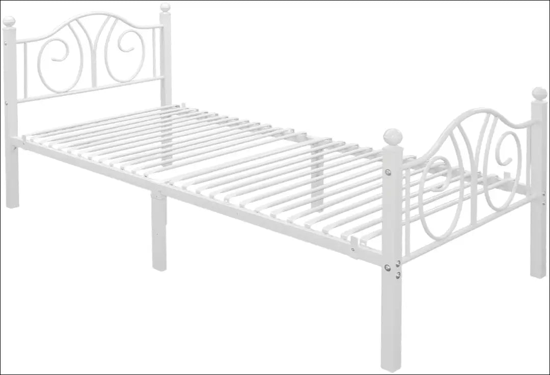 Miegamojo lova (90x200cm) GI824 - €90 Save 50% 50-100, __label:Pristatymas 1-2 d.d., color-balta, lovos-miegamojo,