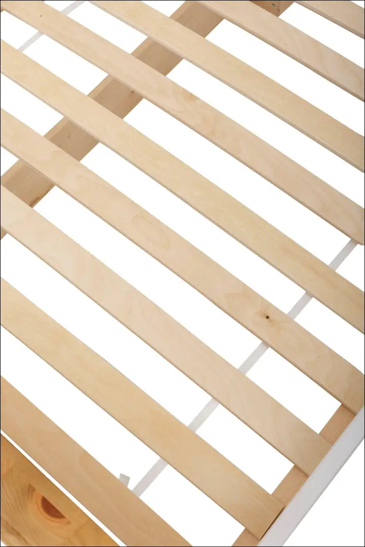 Miegamojo lova (90x200cm) GI851 - €270 Save 50% __label:Pristatymas 1-2 d.d., color-balta, color-ruda, lovos-miegamojo,