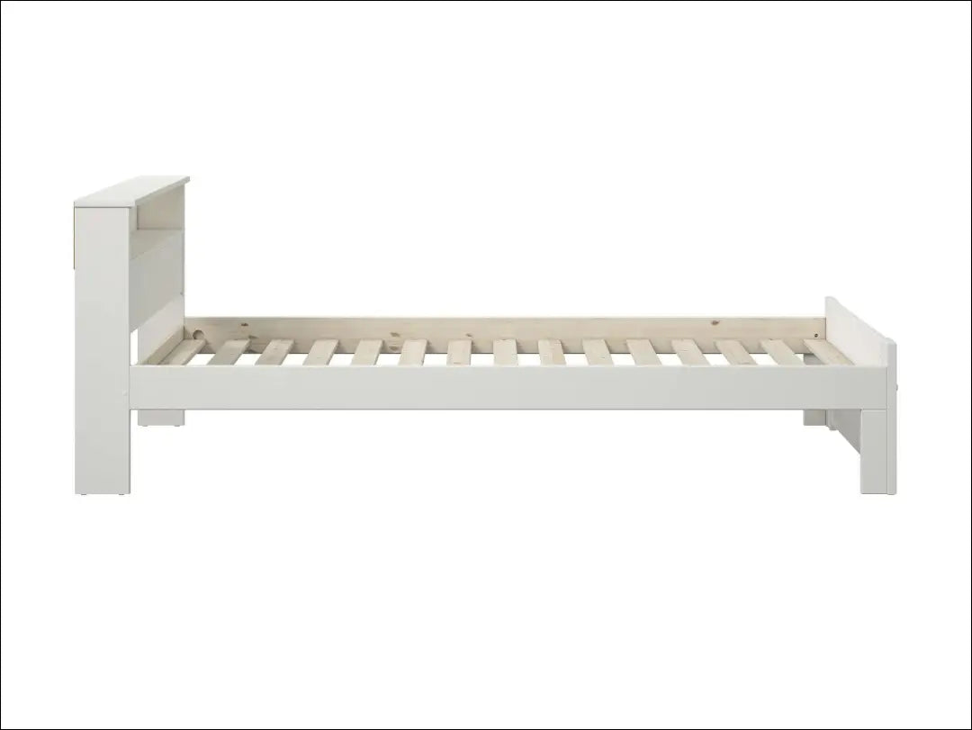 Miegamojo lova (90x200cm) GI881 - €110 Save 60% 100-200, __label:Pristatymas 1-2 d.d., color-balta, material-mdf,