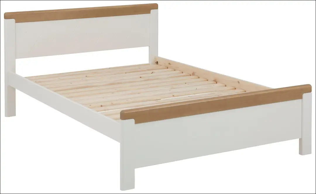 Miegamojo lova (90x200cm) GI999 - €130 Save 50% 100-200, __label:Pristatymas 1-2 d.d., color-balta, color-ruda,